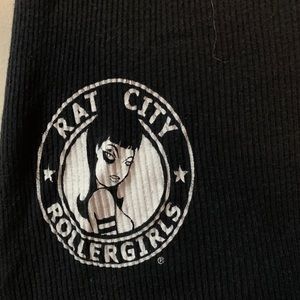 RARE vintage Rat City Rollergirls Tank Top
